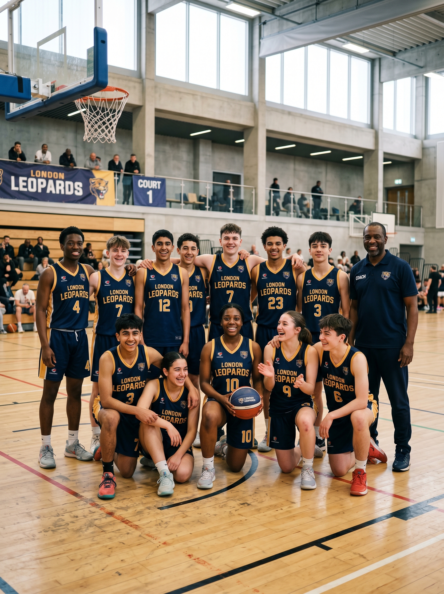 London Leopards team
